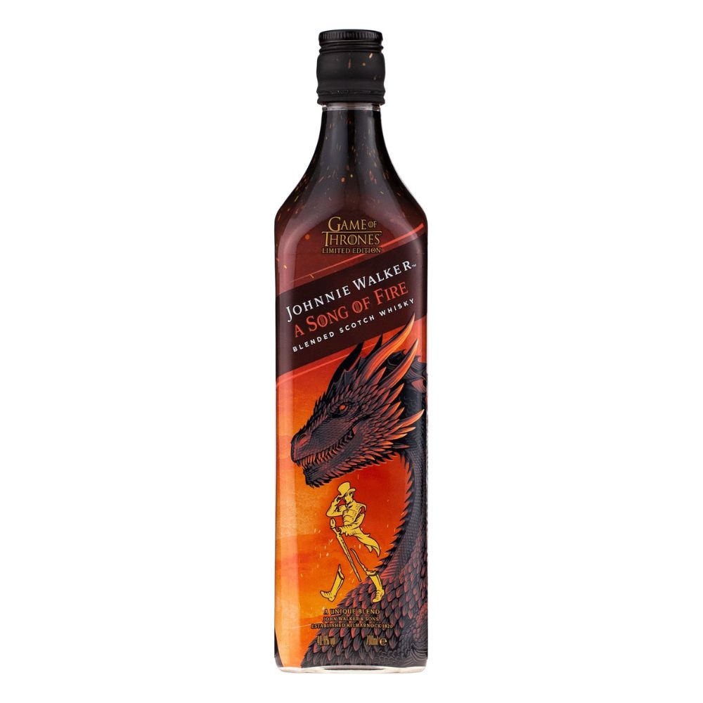 Whisky JOHNNIE WALKER Song of Fire Games Of Thrones