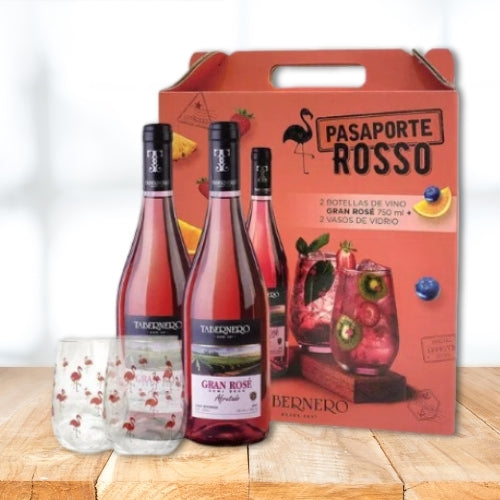 Pack Pasaporte Rosso Rosé