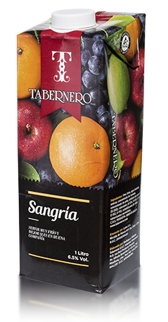 Sangría Tabernero – Tetrapack 1 Lt